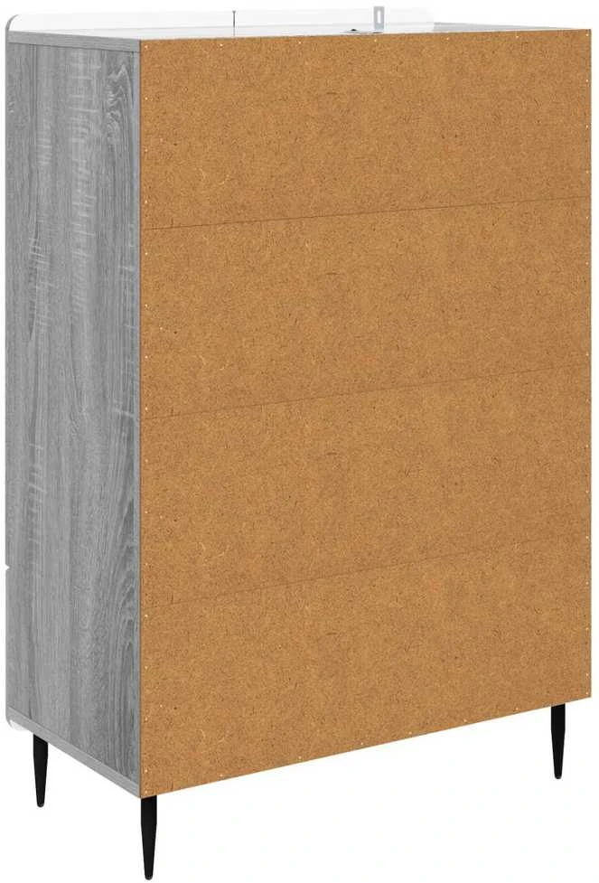 Kabalas Pilka sonoma ąžuolo 66 x 34,5 x 97 cm Apdirbta mediena