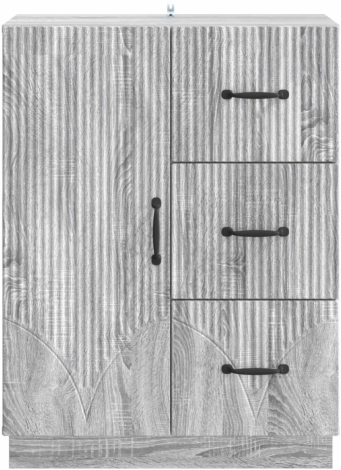 Kabalas Pilka sonoma ąžuolo 66 x 34,5 x 87 cm Apdirbta mediena