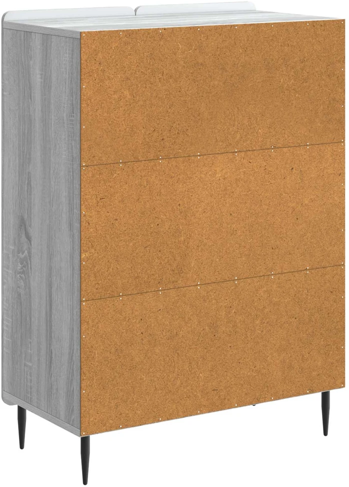 Kabalas Pilka sonoma ąžuolo 66 x 34,5 x 92 cm Apdirbta mediena