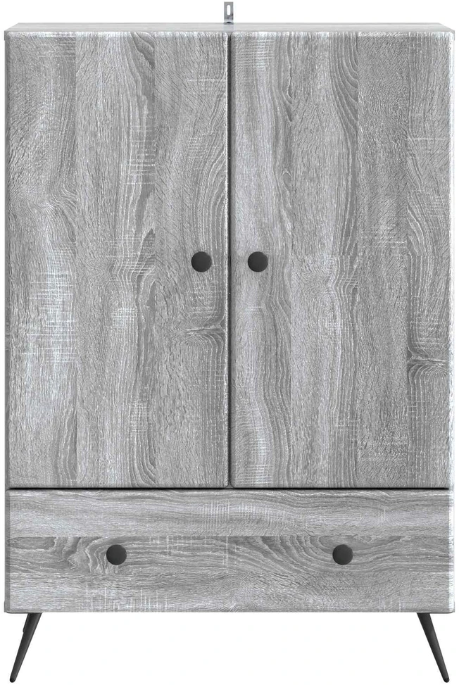 Kabalas Pilka sonoma ąžuolo 66 x 34,5 x 95 cm Apdirbta mediena