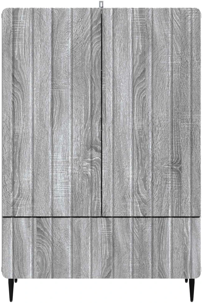 Kabalas Pilka sonoma ąžuolo 66 x 34,5 x 97 cm Apdirbta mediena