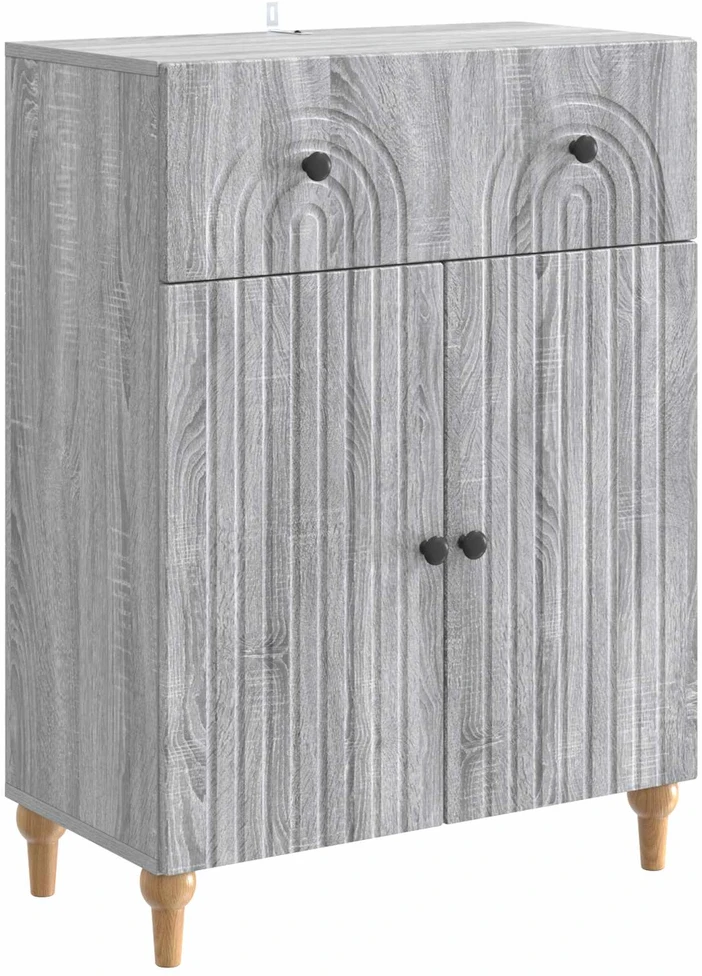 Kabalas Pilka sonoma ąžuolo 66 x 34,5 x 90 cm Apdirbta mediena