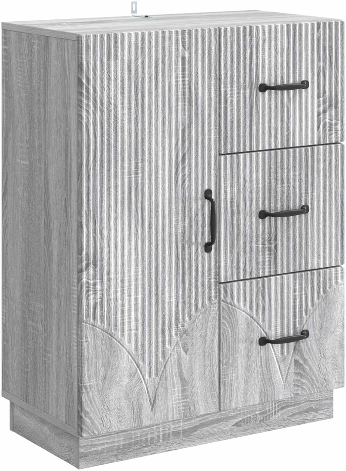 Kabalas Pilka sonoma ąžuolo 66 x 34,5 x 87 cm Apdirbta mediena
