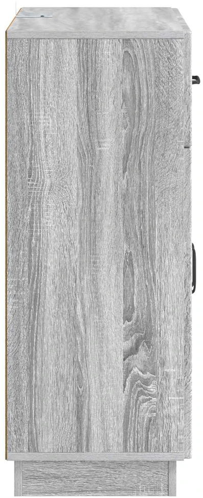 Kabalas Pilka sonoma ąžuolo 66 x 34,5 x 87 cm Apdirbta mediena