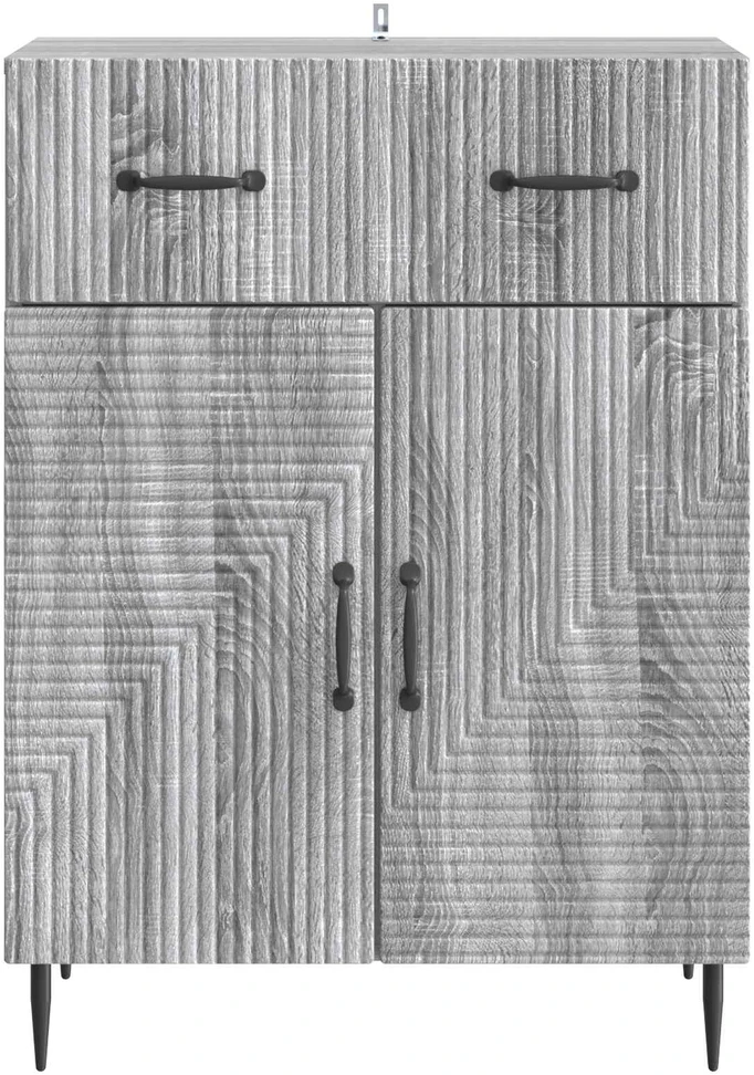 Kabalas Pilka sonoma ąžuolo 66 x 34,5 x 89,5 cm