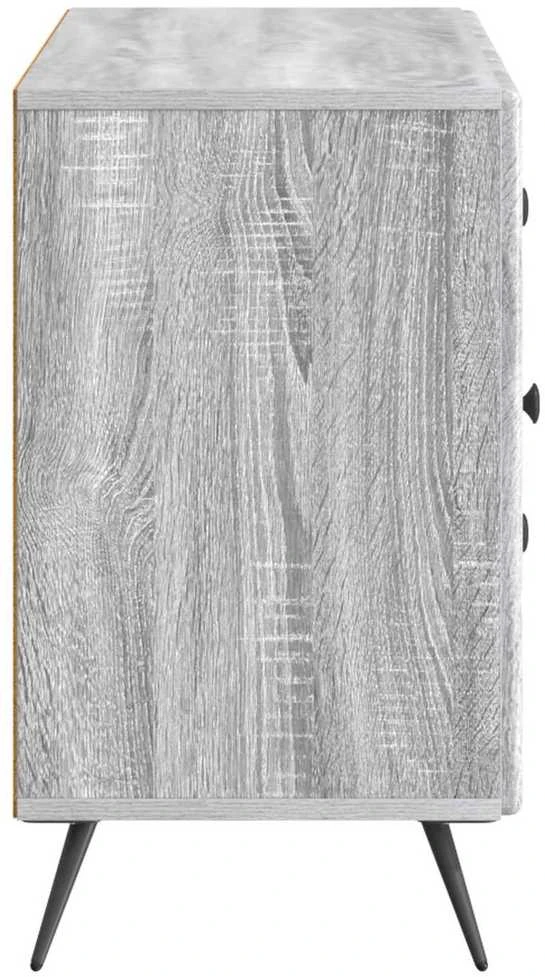 Kabalas Pilka sonoma ąžuolo 89 x 34,5 x 60 cm Apdirbta mediena
