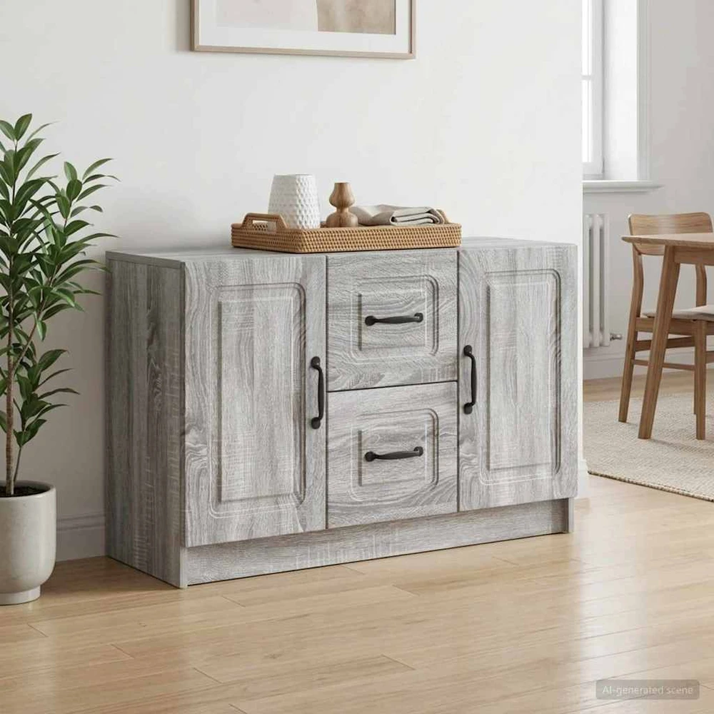 Kabalas Pilka sonoma ąžuolo 89 x 34,5 x 57 cm Apdirbta mediena