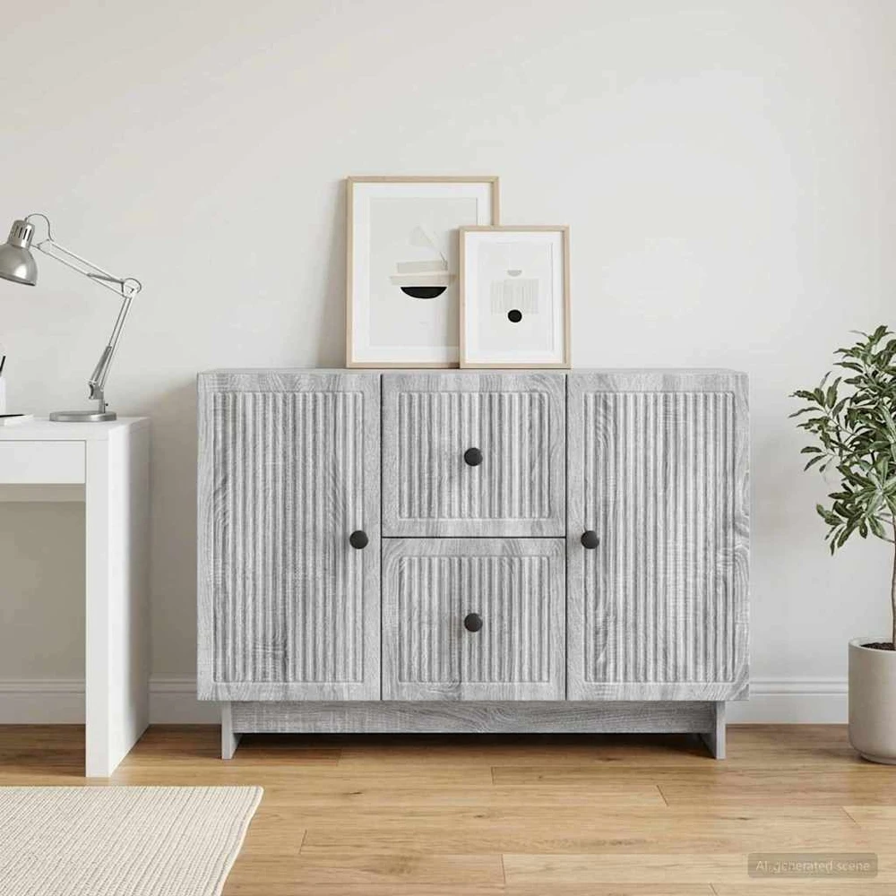 Kabalas Pilka sonoma ąžuolo 89 x 34,5 x 60 cm Apdirbta mediena
