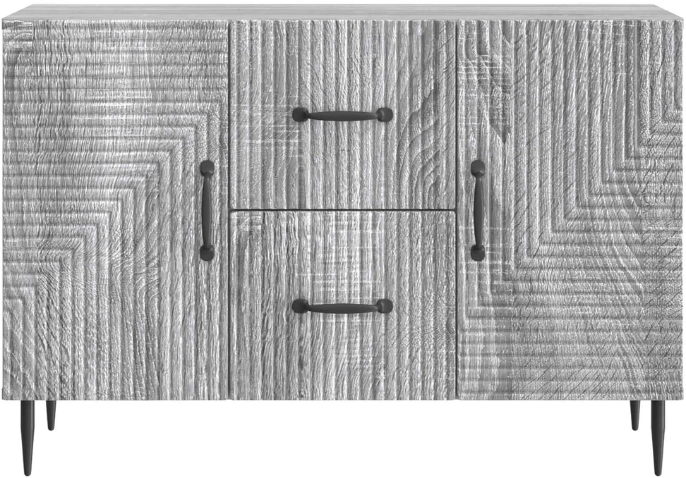 Kabalas Pilka sonoma ąžuolo 89 x 34,5 x 60 cm Apdirbta mediena