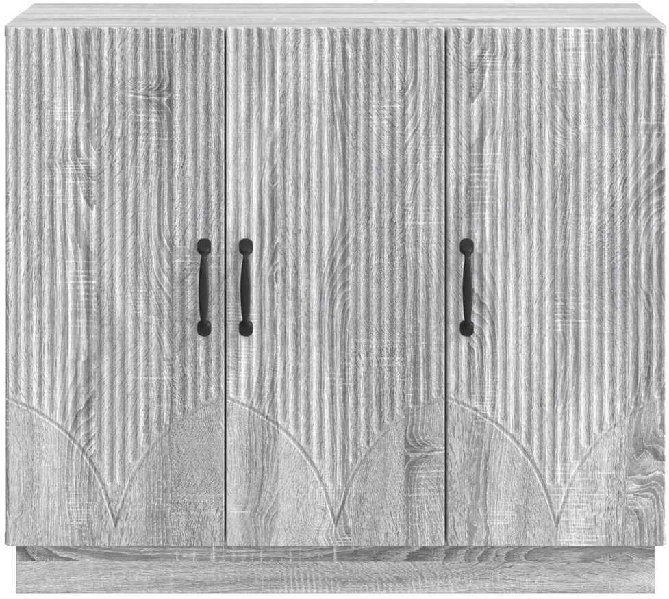 Kabalas Pilka sonoma ąžuolo 89 x 34,5 x 77 cm Apdirbta mediena