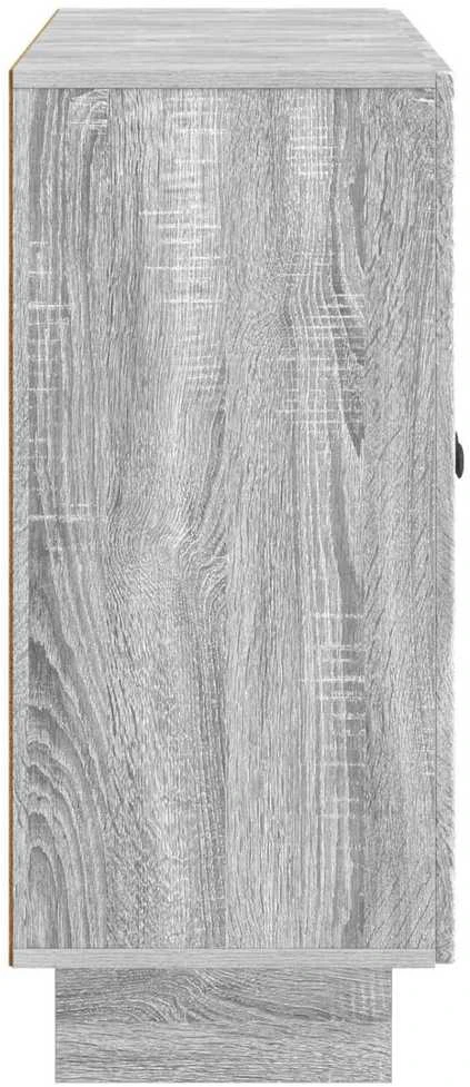 Kabalas Pilka sonoma ąžuolo 89 x 34,5 x 80 cm Apdirbta mediena