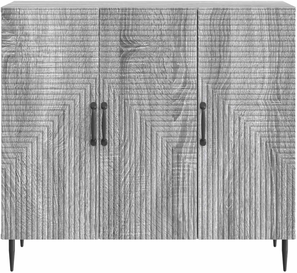 Kabalas Pilka sonoma ąžuolo 89 x 34,5 x 80 cm Apdirbta mediena