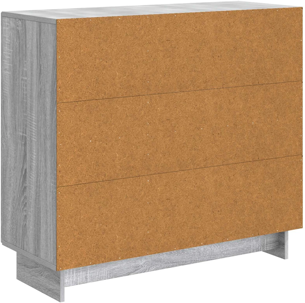 Kabalas Pilka sonoma ąžuolo 89 x 34,5 x 80 cm Apdirbta mediena