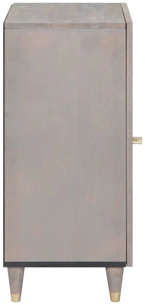 Kabalas Pilkas ir auksinis 40 x 33 x 75 cm Kietas mango medis