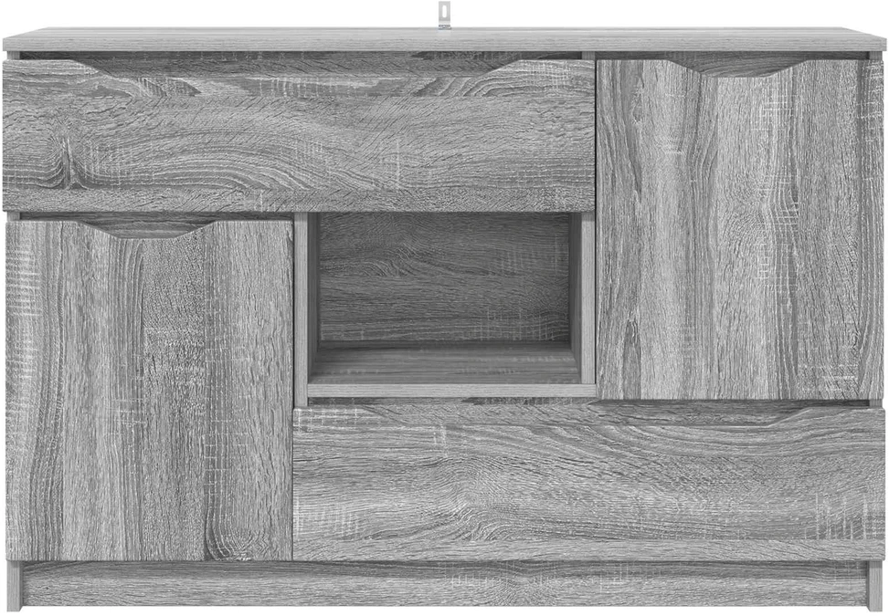 Kabalas Pilkas Sonoma 100 x 30 x 65,6 Apdirbta mediena