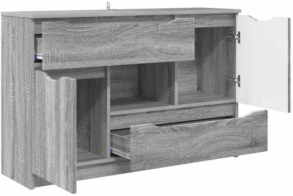 Kabalas Pilkas Sonoma 100 x 30 x 65,6 Apdirbta mediena