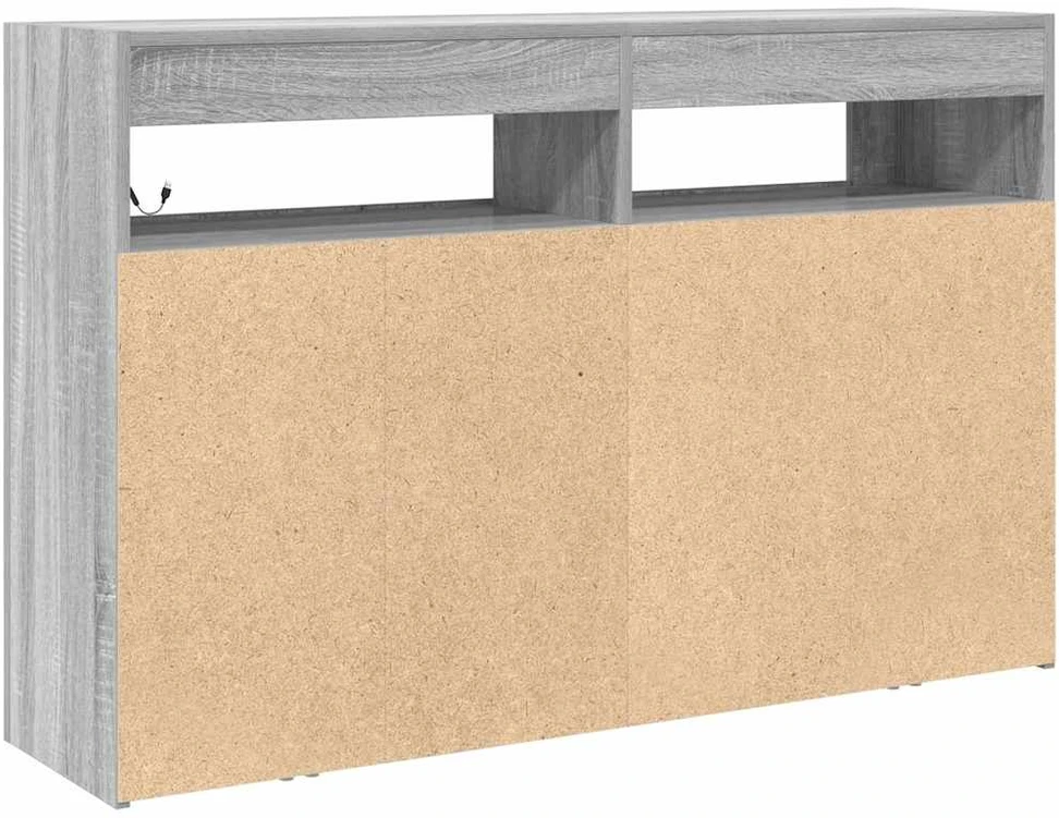 Kabalas Pilkas Sonoma 116 x 30 x 75 cm Apdirbta mediena