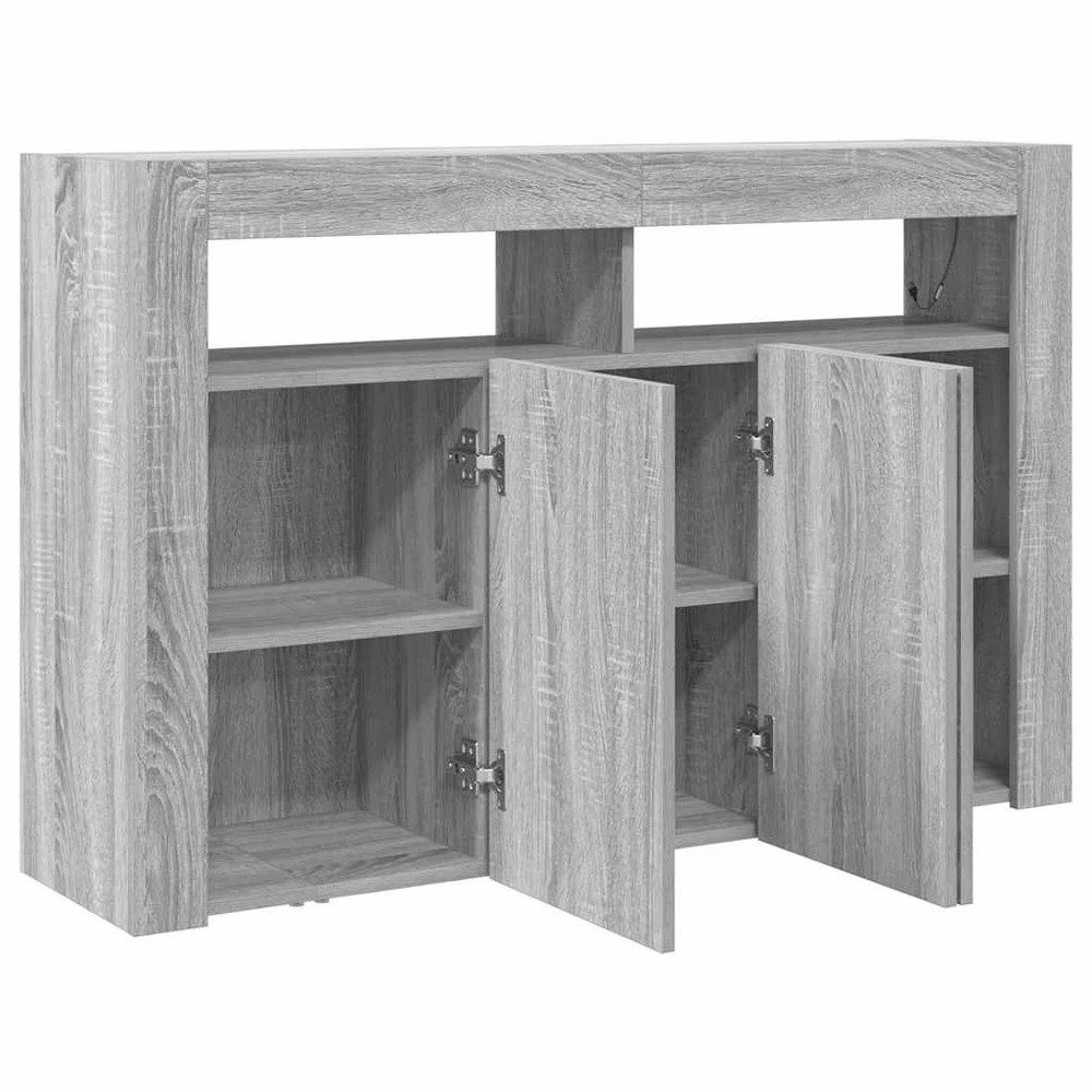 Kabalas Pilkas Sonoma 116 x 30 x 75 cm Apdirbta mediena
