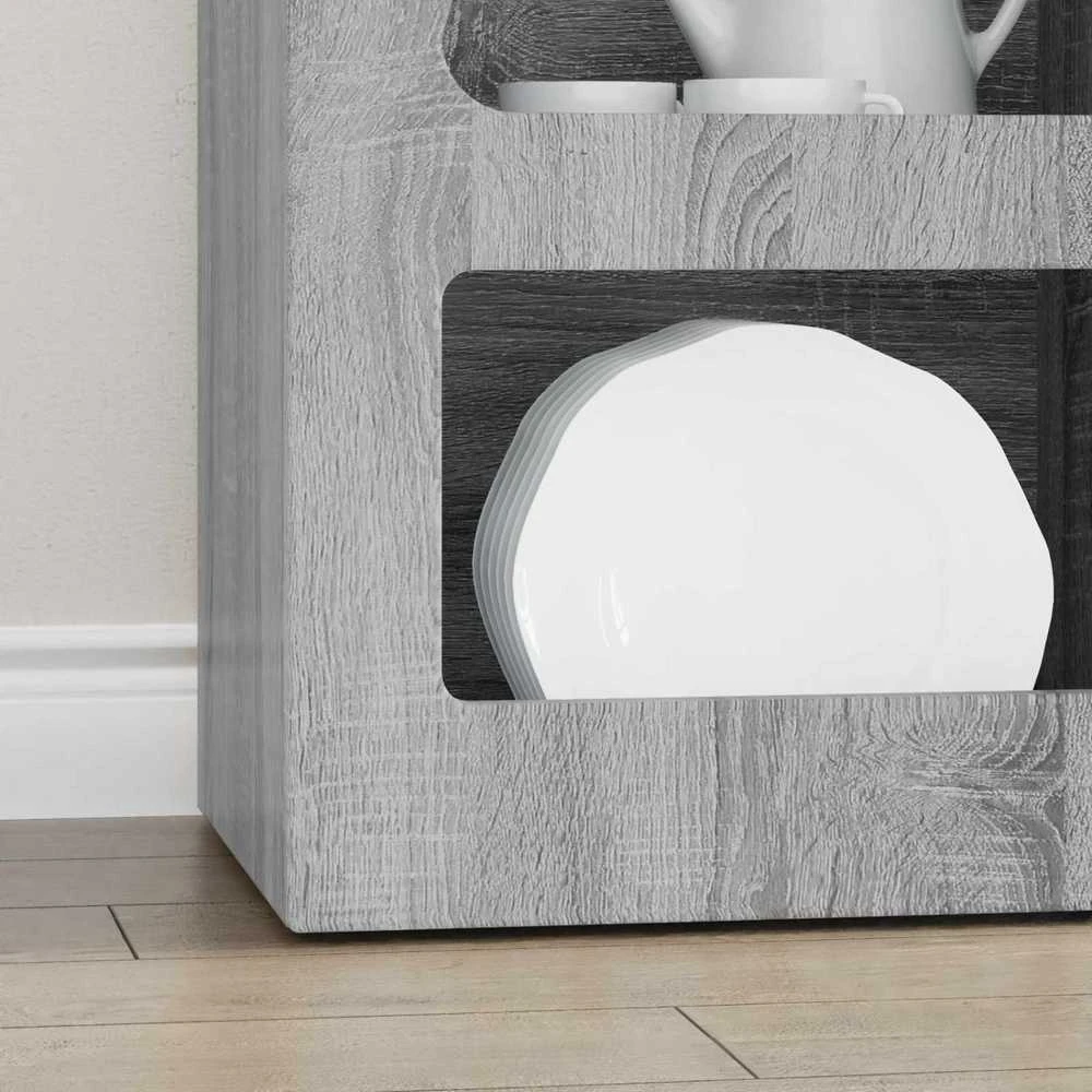 Kabalas ELST Pilkas Sonoma 40 x 35 x 100,5 cm Apdirbta mediena