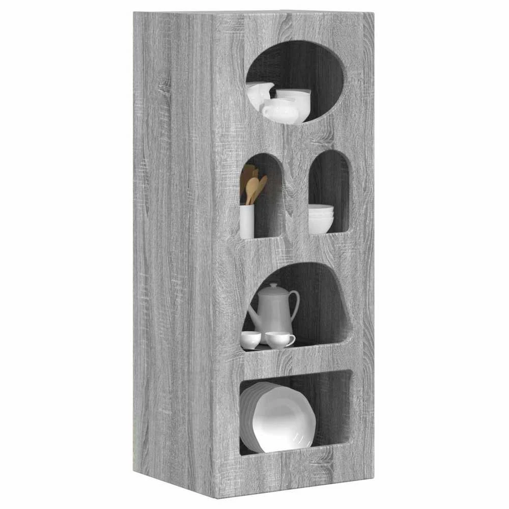 Kabalas ELST Pilkas Sonoma 40 x 35 x 100,5 cm Apdirbta mediena