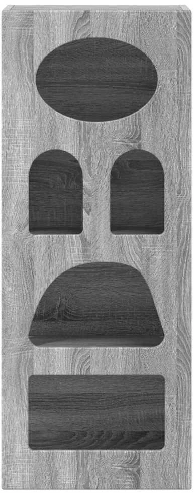 Kabalas ELST Pilkas Sonoma 40 x 35 x 100,5 cm Apdirbta mediena