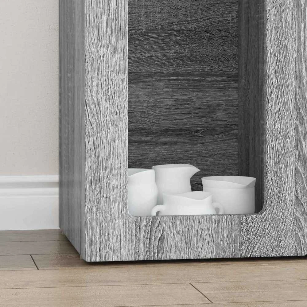 Kabalas ELST Pilkas Sonoma 59 x 35 x 100,5 cm Apdirbta mediena