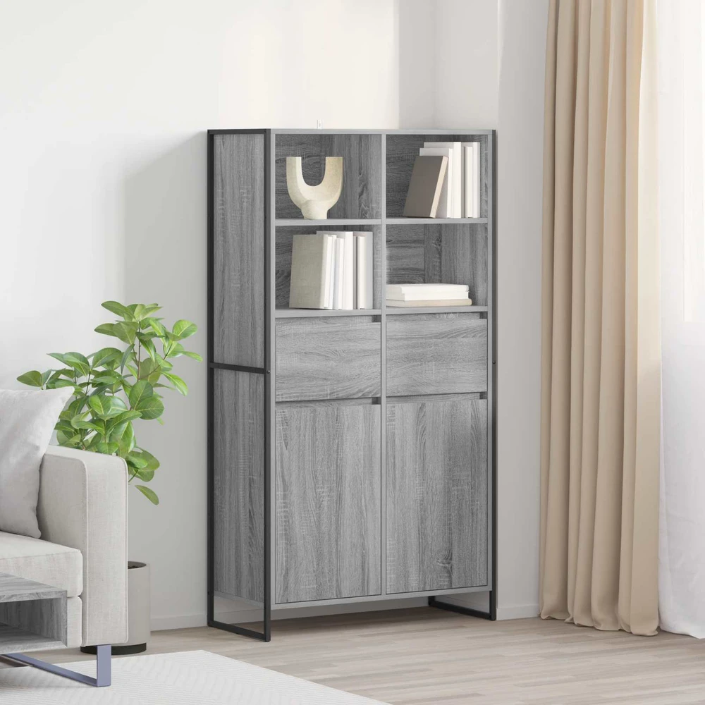 Kabalas Pilkas Sonoma 81 x 36 x 150.5 cm Apdirbta mediena