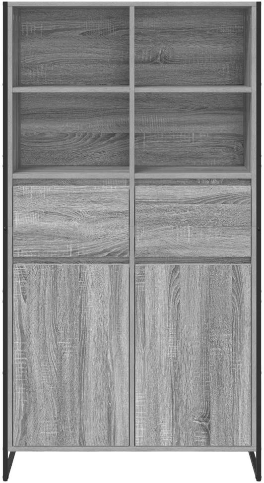Kabalas Pilkas Sonoma 81 x 36 x 150.5 cm Apdirbta mediena