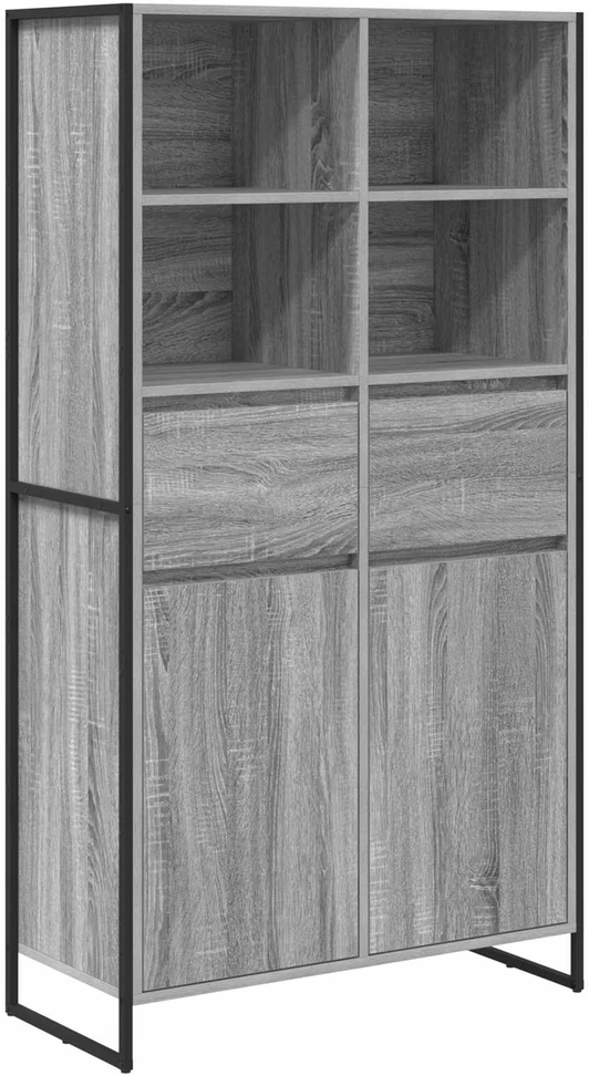 Kabalas Pilkas Sonoma 81 x 36 x 150.5 cm Apdirbta mediena