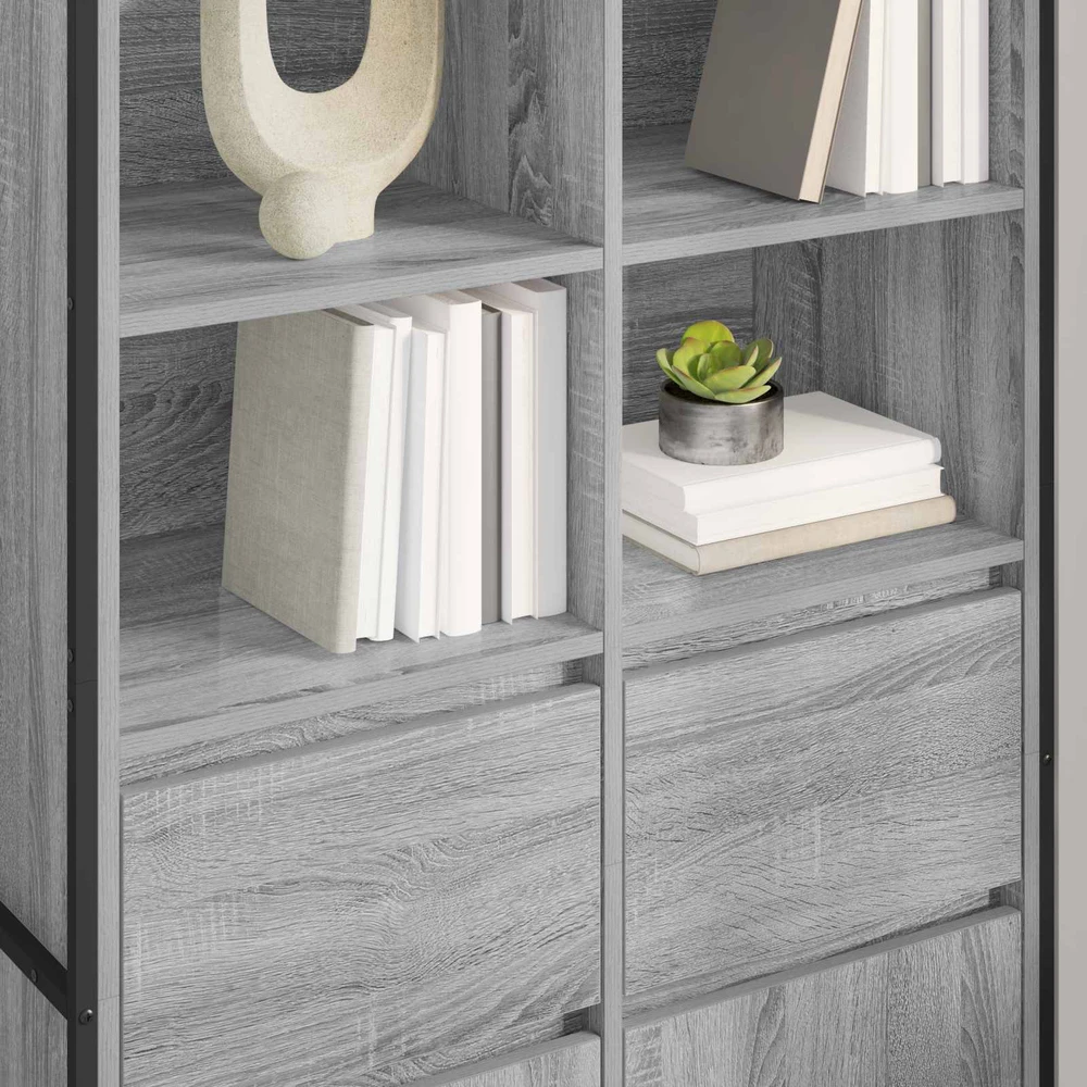 Kabalas Pilkas Sonoma 81 x 36 x 150.5 cm Apdirbta mediena