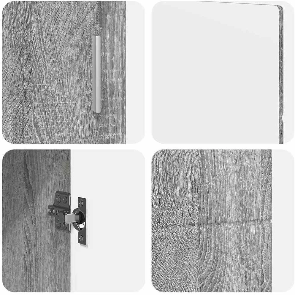 Kabalas FLORIN 88,5 x 30,5 x 55,5 cm Pilkas Sonoma
