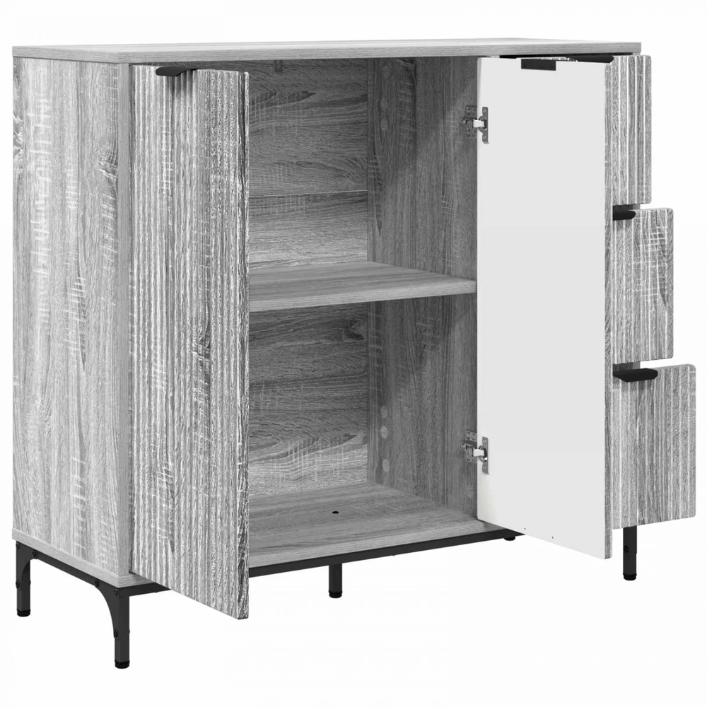 Kabalas Pilkas Sonoma 89,5 x 33 x 82 cm Apdirbta mediena