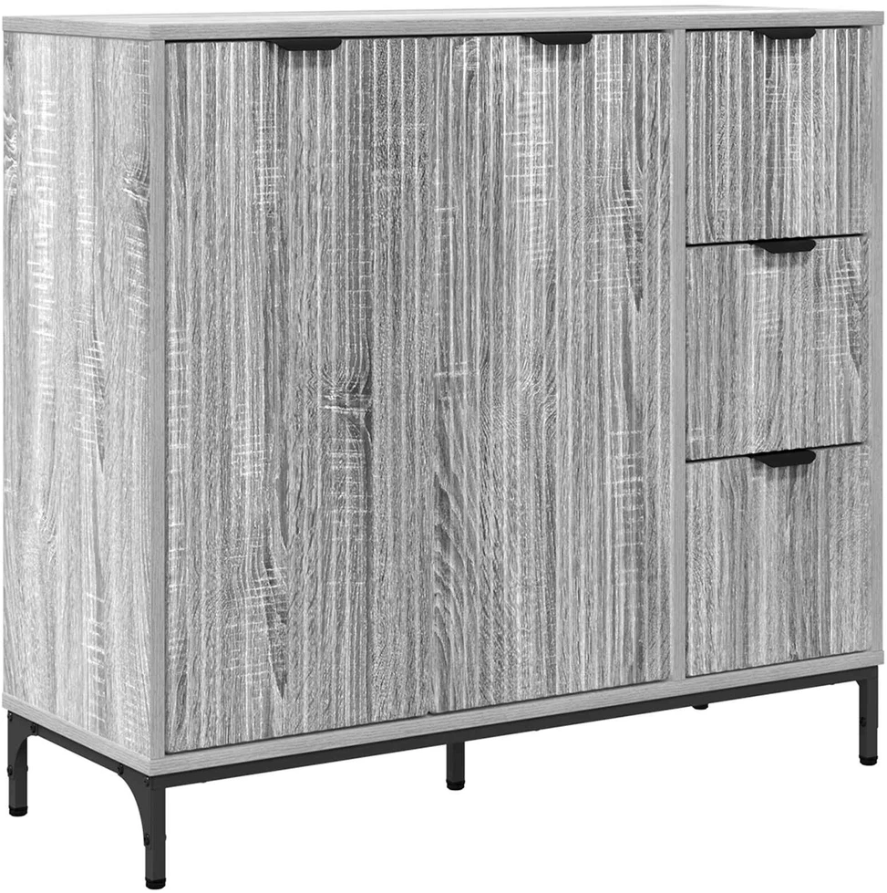 Kabalas Pilkas Sonoma 89,5 x 33 x 82 cm Apdirbta mediena