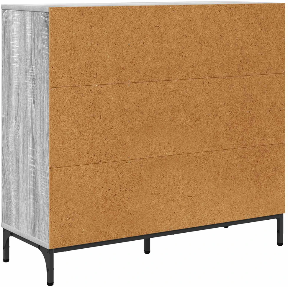 Kabalas Pilkas Sonoma 89,5 x 33 x 82 cm Apdirbta mediena
