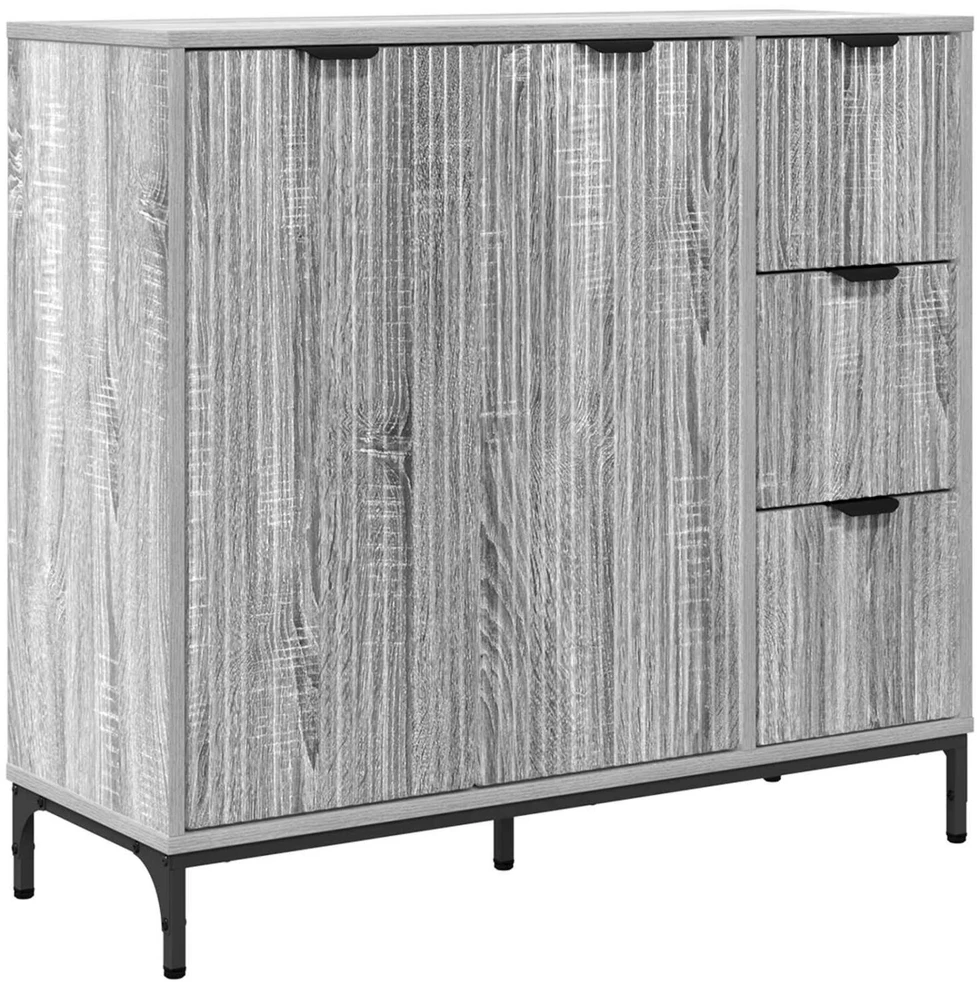 Kabalas Pilkas Sonoma 89,5 x 33 x 82 cm Apdirbta mediena