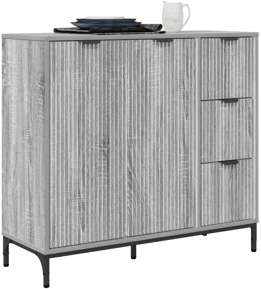 Kabalas Pilkas Sonoma 89,5 x 33 x 82 cm Apdirbta mediena