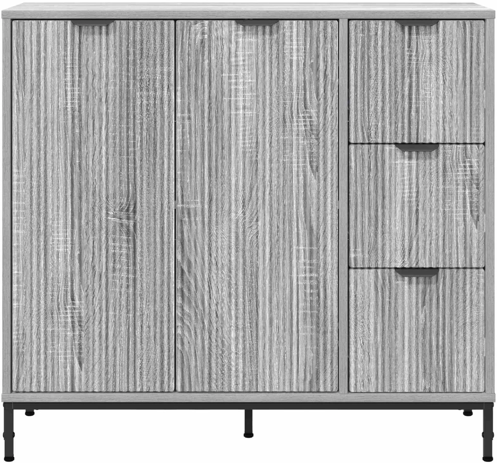 Kabalas Pilkas Sonoma 89,5 x 33 x 82 cm Apdirbta mediena