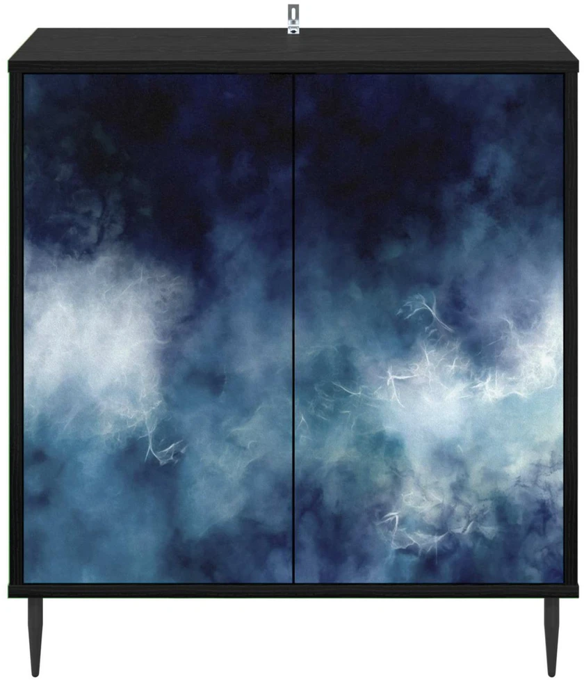 Kabalas RAALTE Juodojo ąžuolo 69 x 33 x 76 cm Apdirbta mediena