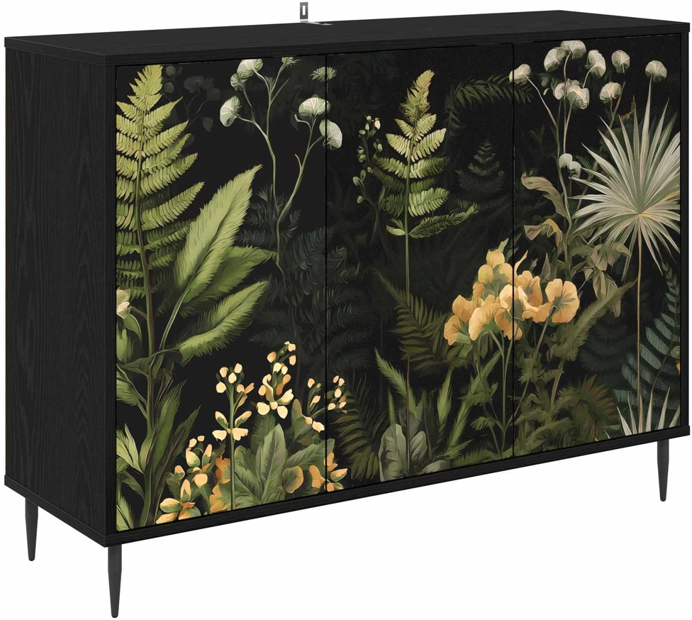 Kabalas RHENEN Juodojo ąžuolo 102 x 33 x 76 cm Apdirbta mediena