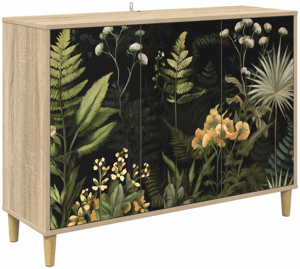 Kabalas RHENEN Sonoma ąžuolo 102 x 33 x 75 cm Apdirbta mediena