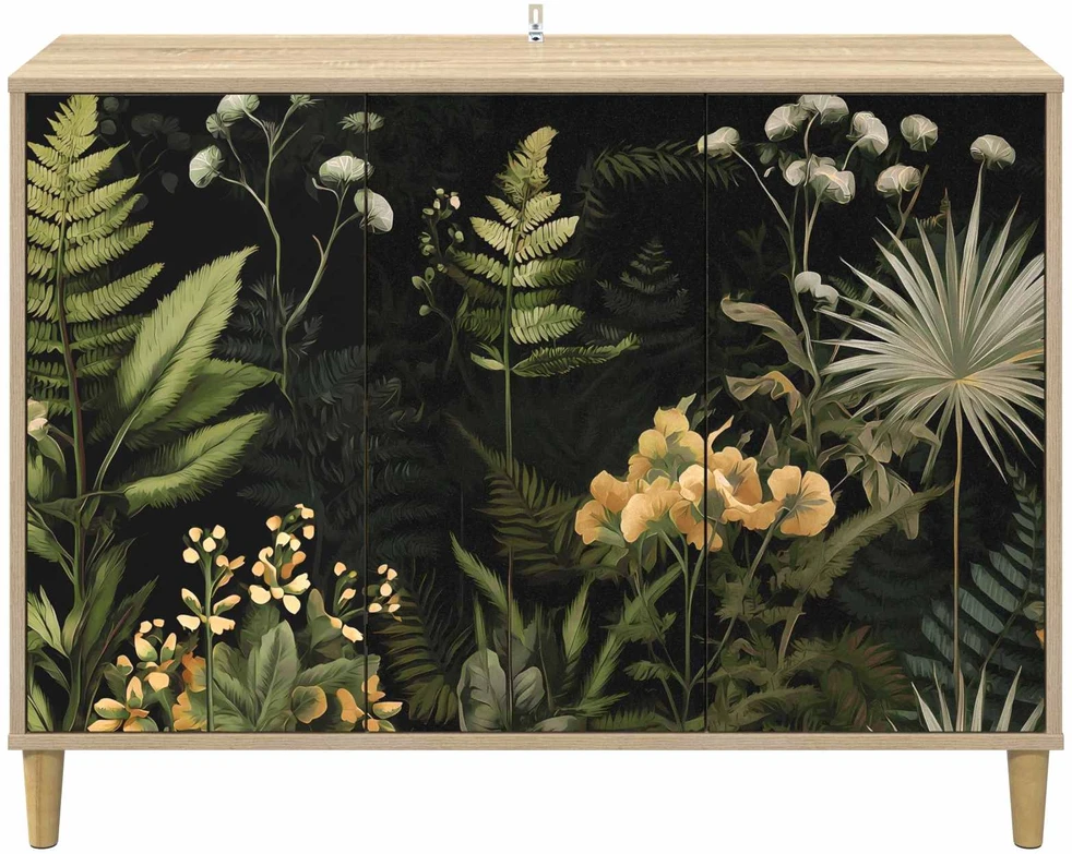 Kabalas RHENEN Sonoma ąžuolo 102 x 33 x 75 cm Apdirbta mediena