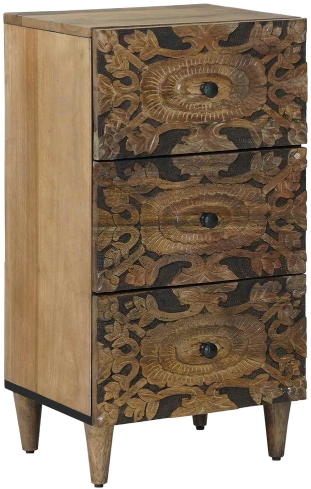 Kabalas Ruda 40 x 33,5 x 75 cm Kietas mango medis