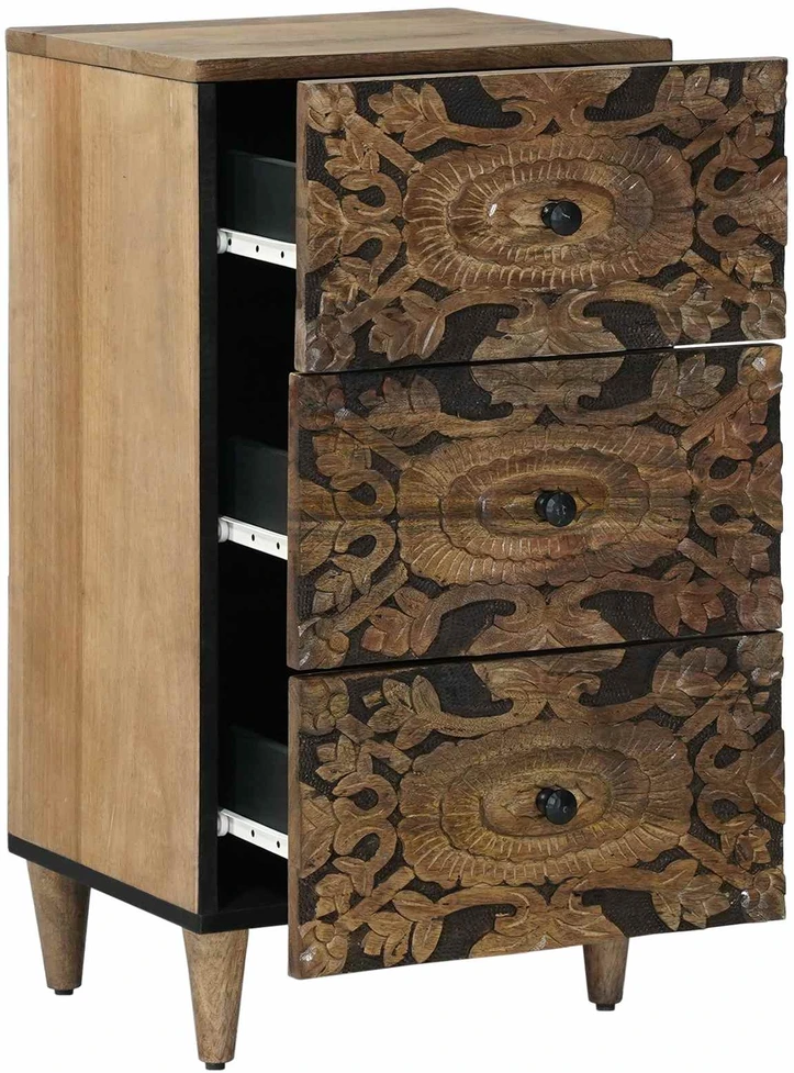 Kabalas Ruda 40 x 33,5 x 75 cm Kietas mango medis