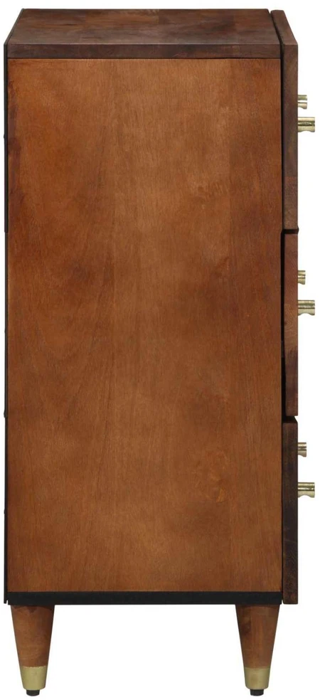 Kabalas Ruda 60 x 33 x 75 cm Kietas mango medis