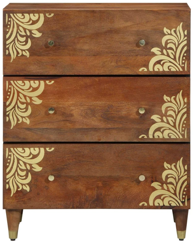 Kabalas Ruda 60 x 33 x 75 cm Kietas mango medis