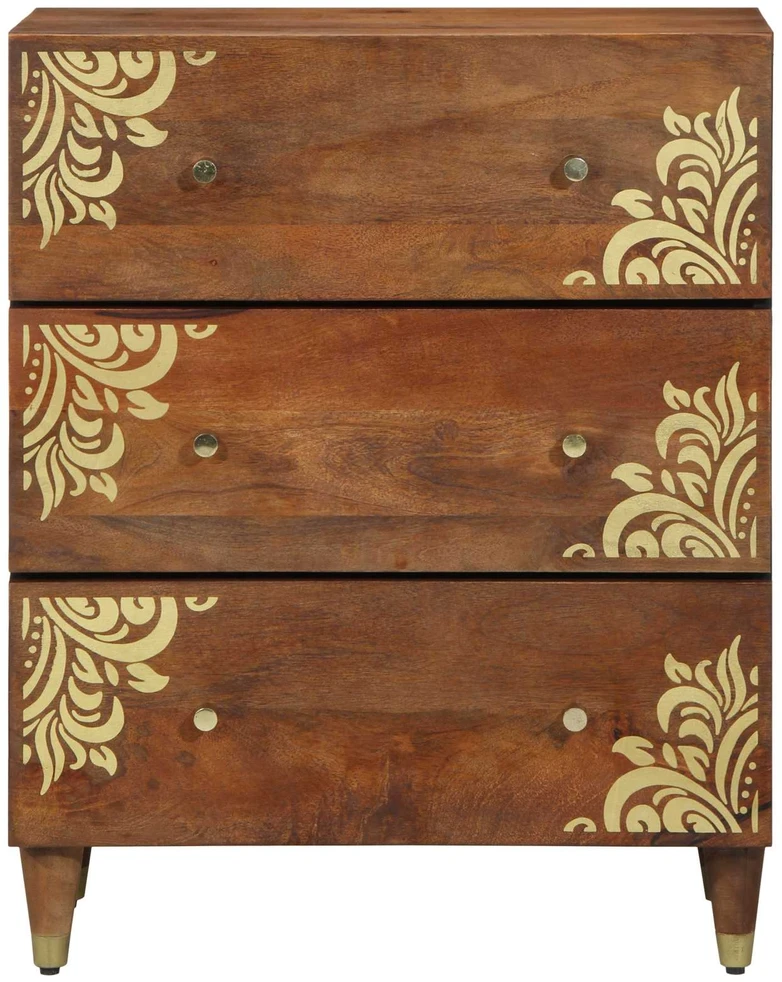Kabalas Ruda 60 x 33 x 75 cm Kietas mango medis