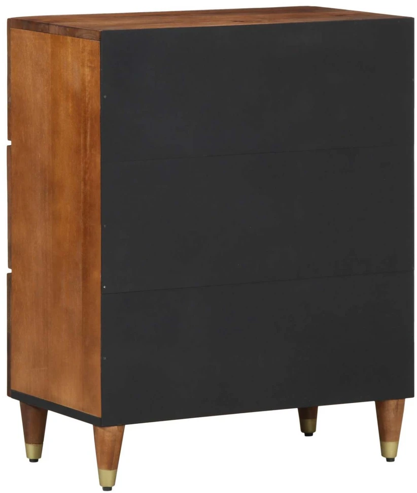 Kabalas Ruda 60 x 33 x 75 cm Kietas mango medis