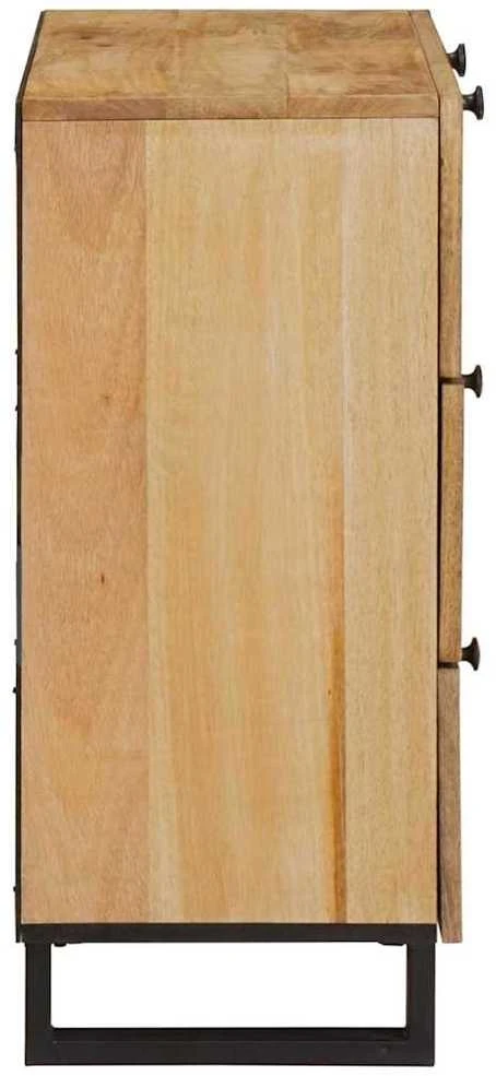 Kabalas 60 x 33 x 75 cm Kietas mango medis Ruda