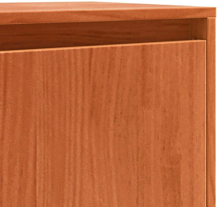 Kabalas Rudas ąžuolas 111 x 34 x 60 cm Kietos pušies mediena