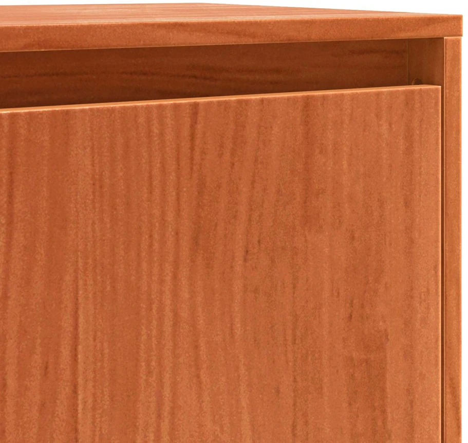 Kabalas Rudas ąžuolas 111 x 34 x 60 cm Kietos pušies mediena